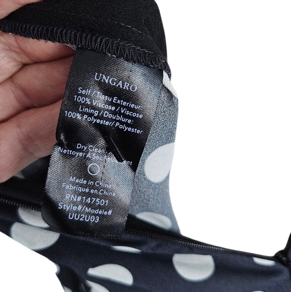 NWT Emanuel Ungaro Deborah Sleevless Jumpsuit Polka Dot - Picture 10 of 14